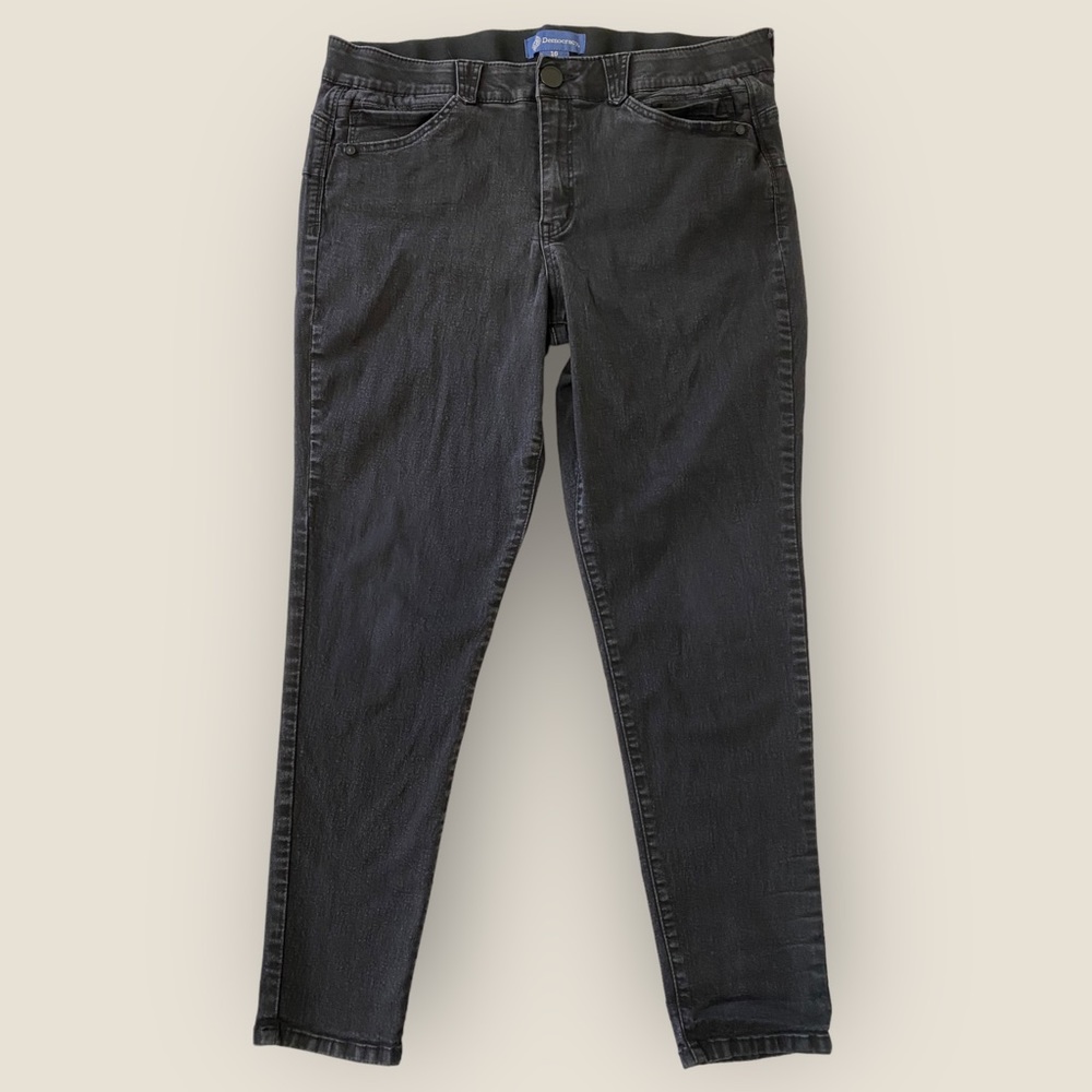 Democracy Black “Ab”solution Jeggings (Size 16)
